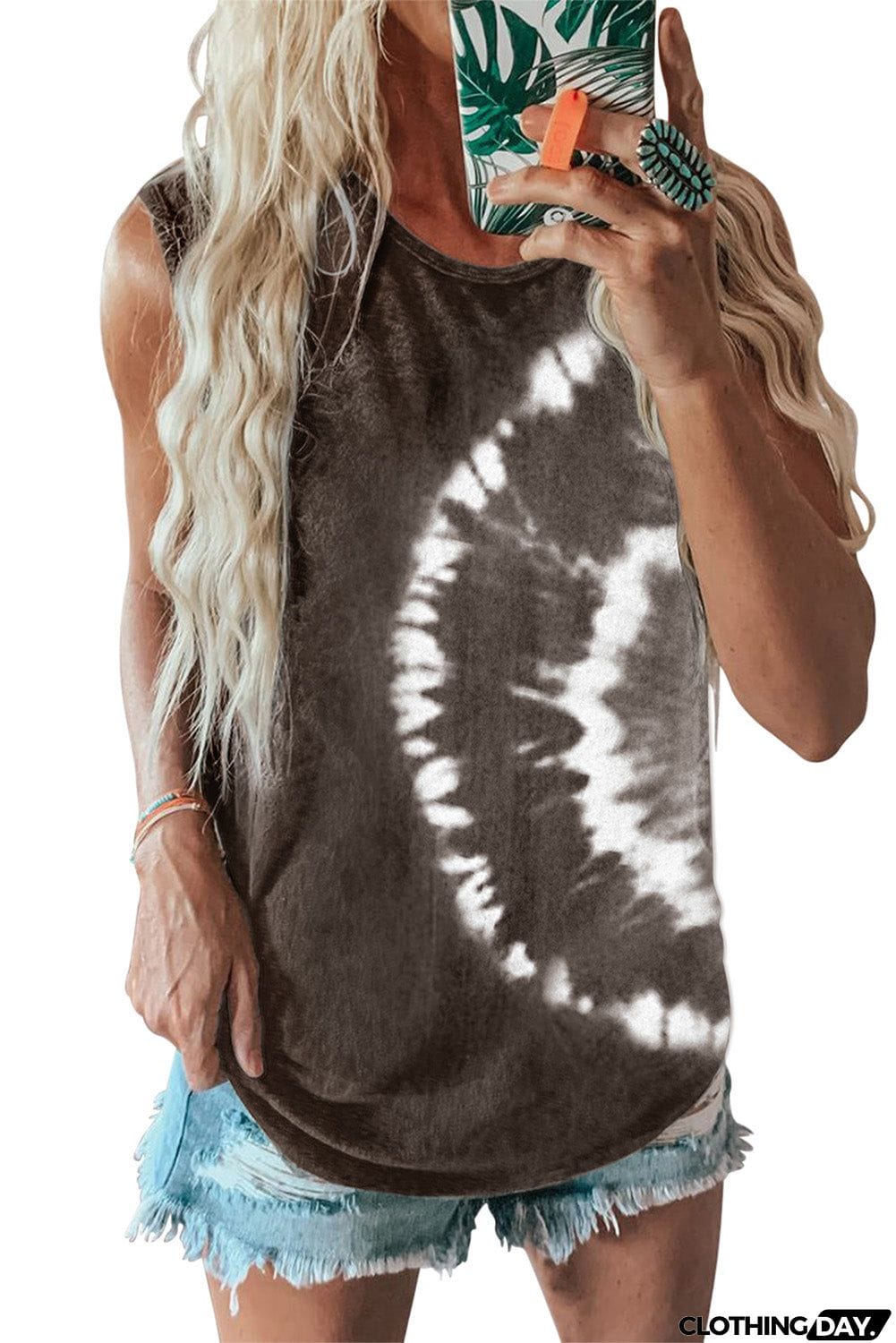Tie-dye Tank Top