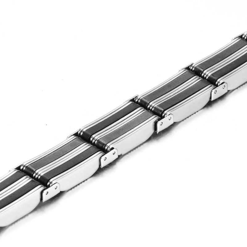 Titanium Steel Punk Rhombus Plating Bracelets