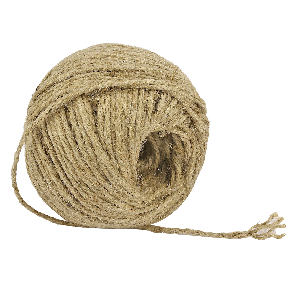 

1 Roll DIY Decoration Twine Hemp Rope Packing Rope Scrapbook Party Supply, 501 Original