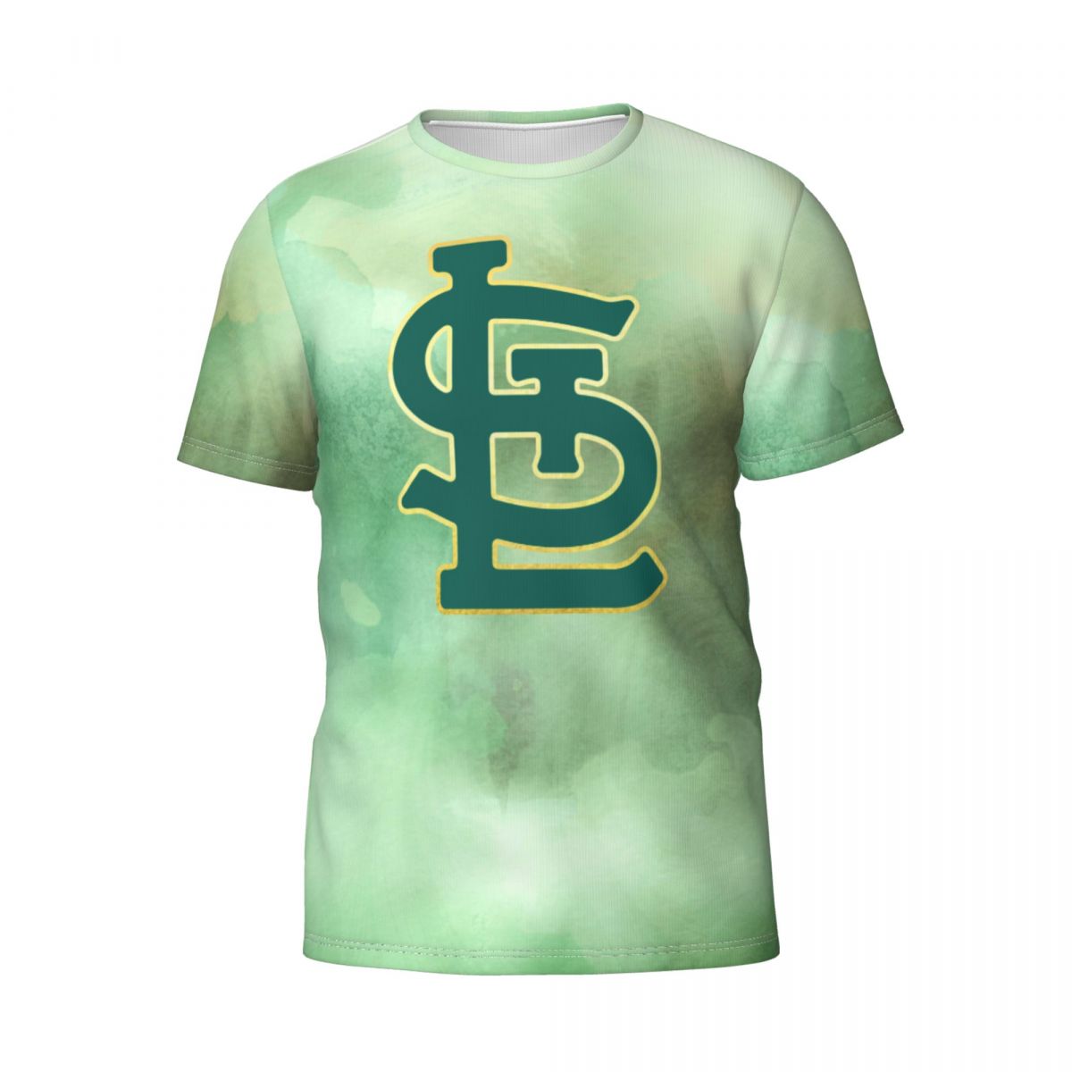 St. Louis Cardinals St Patrick's Day Men's Short Sleeve Shirt
