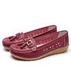 Women's hollow soft leather breathable moccasins sandals 2022