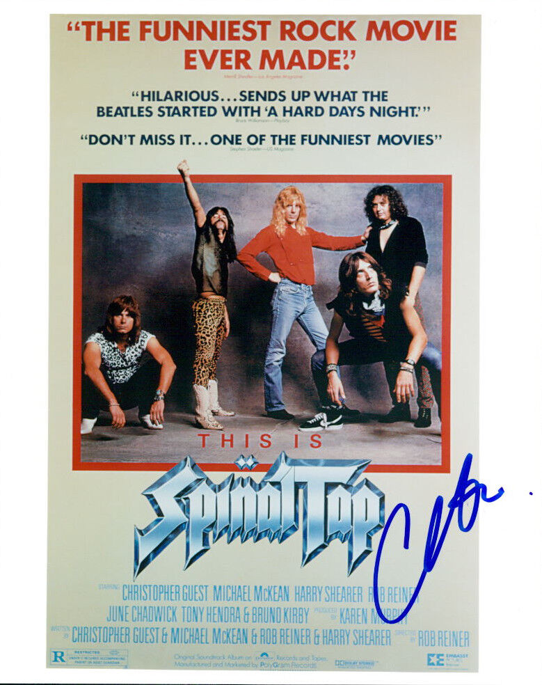 Christopher Guest (Spinal Tap) signed authentic 8x10 Photo Poster painting COA