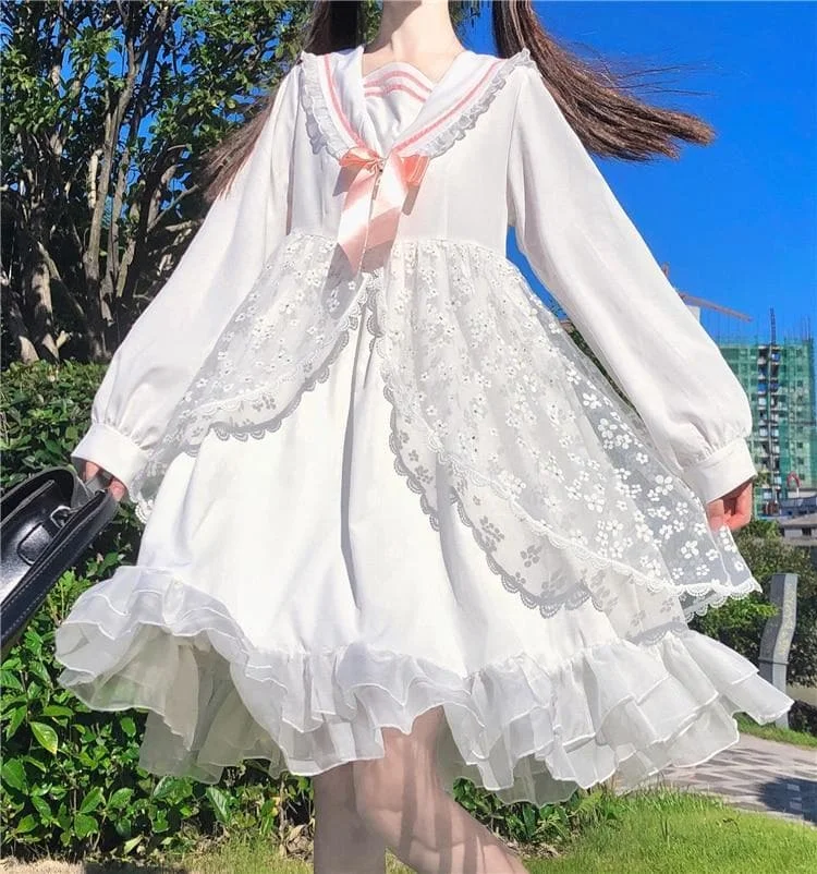 Flying Daisy Kawaii Fashion Princess Fairy Lolita Dress SS2054