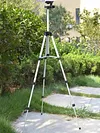 1m Level Tripod Aluminum Alloy Adjustable Height Self Leveling Bracket Rack