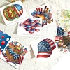 (US Only)6PCS DIY Independence Day Diamond Art Greeting Cards for Independence Day