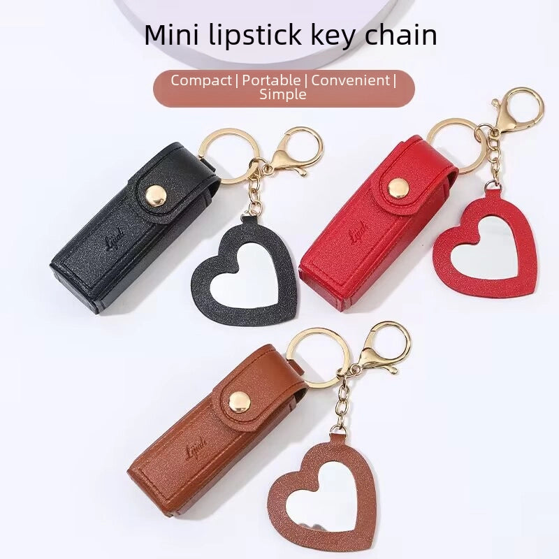 Popular Portable Lipstick Lipstick Lipstick New Live Gift Coin Purse Keychain Lipstick Mini Bag Collection
