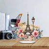 Tour Eiffel en acrylique - ornement d&rsquo;artisanat 5d bricolage