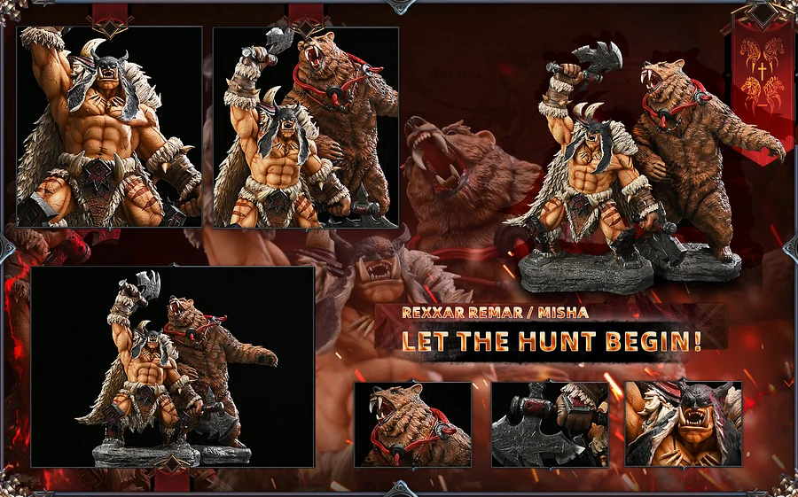 Pre-order Four Horsemen studio-World of Warcraft Tribal Warrior