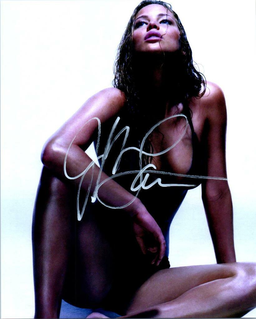 Jennifer Lawrence Signed 8x10 Photo Poster painting Autographed Picture plus COA