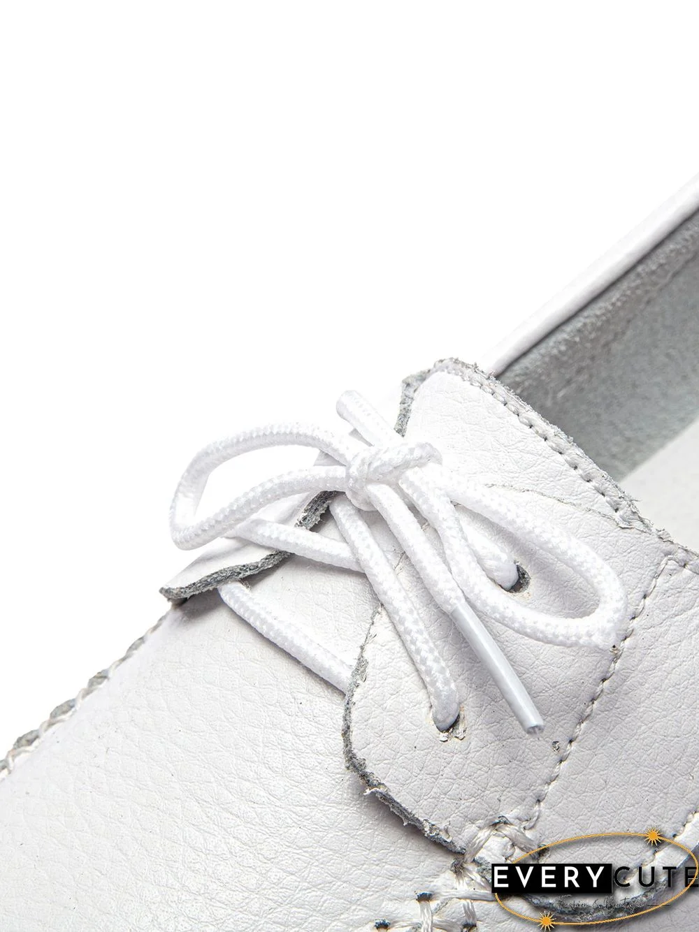 Retro Casual Simple Lace-up Flat Shoes