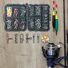 140Pcs Fishing Swivel Snaps Kit Ball Bearing Swivels Triple Swivel Connectors
