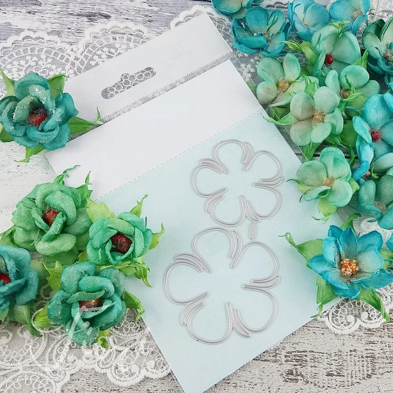 Piggy Craft metal cutting dies cut die mold Various flower series Scrapbook paper craft knife mould blade punch stencils dies