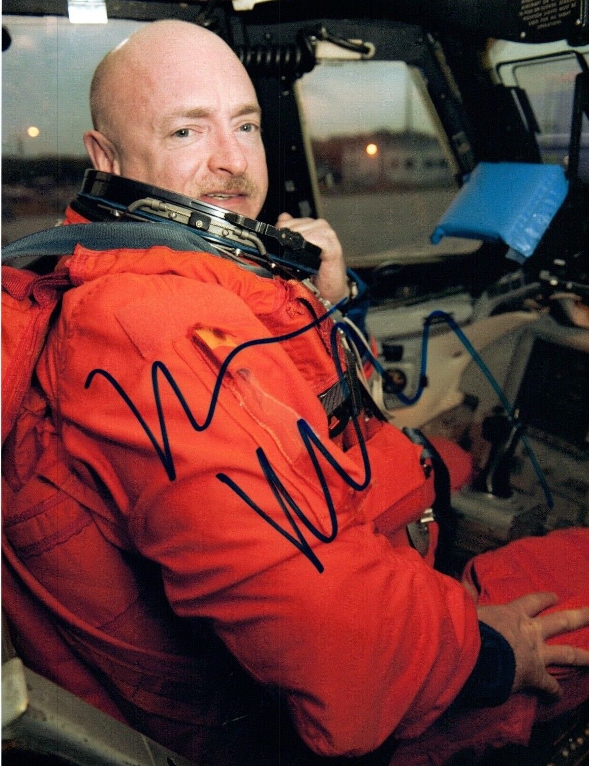 Mark Kelly Signed Autograph 8x10 Photo Poster painting NASA Astronaut COA VD