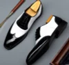 Oxford Shoes Men Black And White