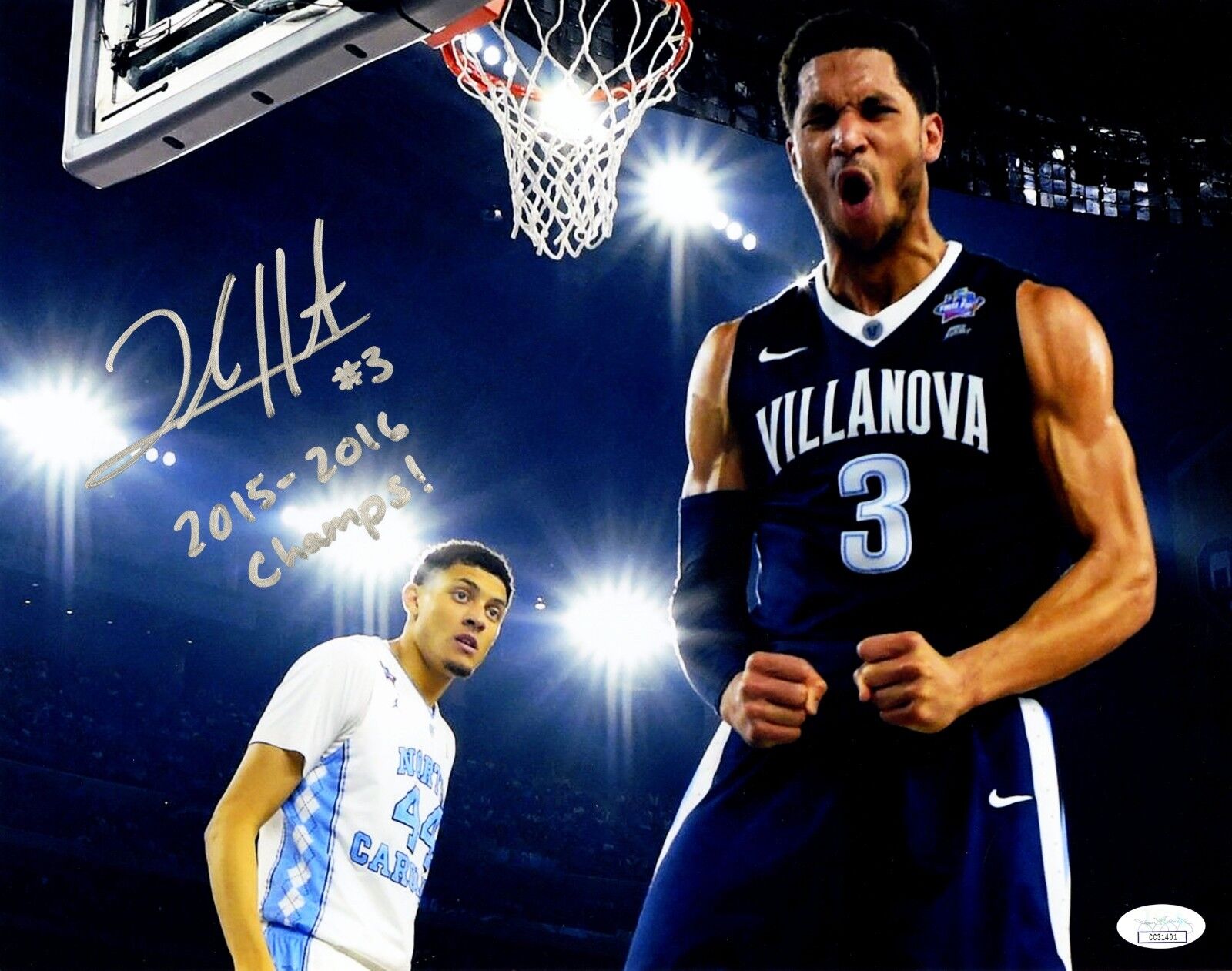 Josh Hart Signed 11x14 Photo Poster painting JSA COA Autograph RC Auto 2015-16 Villanova Lakers