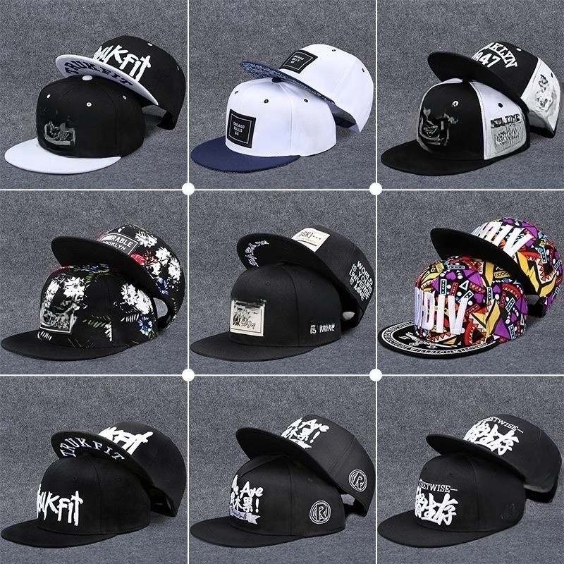 Unisex Casual Solid Color Flat Eaves Baseball Cap
