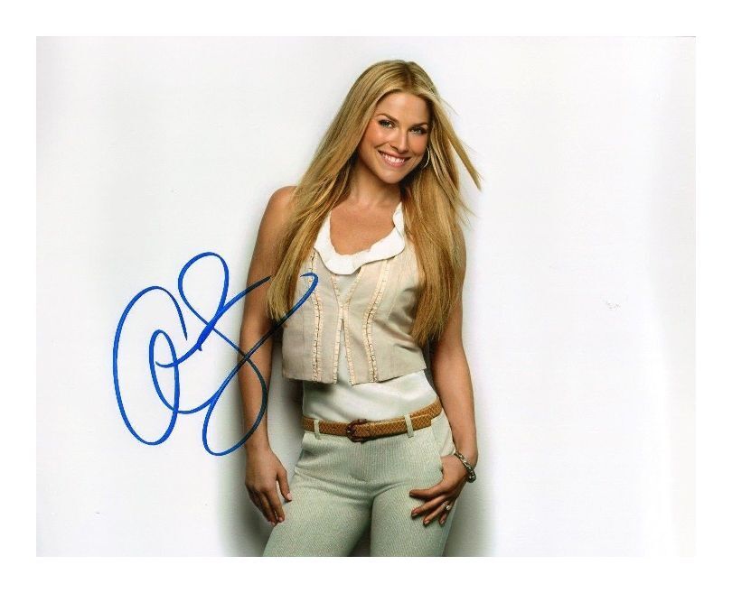 ALI LARTER AUTOGRAPHED SIGNED A4 PP POSTER Photo Poster painting PRINT