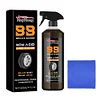 120ml Car Tire Brightener Long Lasting Car Wheel Polishing Cleaner for Auto Care