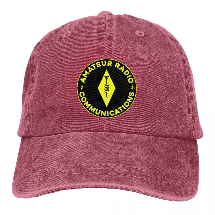 Amateur Radio Communications Operaotr Accessories Men Women Baseball Cap Distressed Cotton Caps Hat Vintage