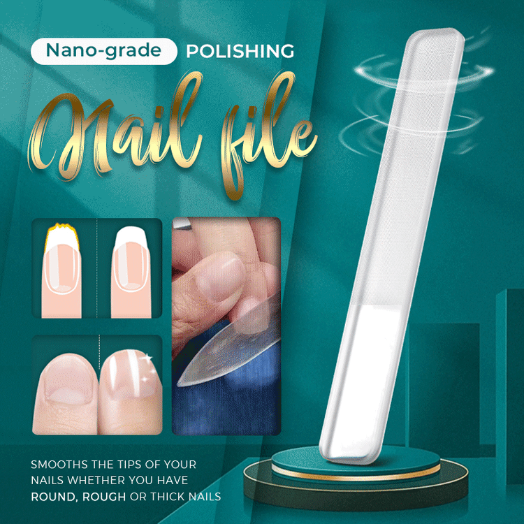 Nano-Grade Polishing And Polishing Nail File