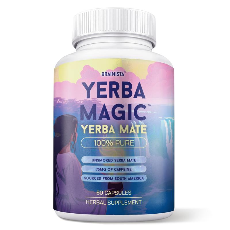 Yerba Magic Capsules – Pure Yerba Mate & 5-in-1 Superblend | Clean Natural Energy