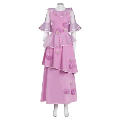Encanto Isabela Madrigal Cosplay Costume Dress Halloween Carnival Suit 