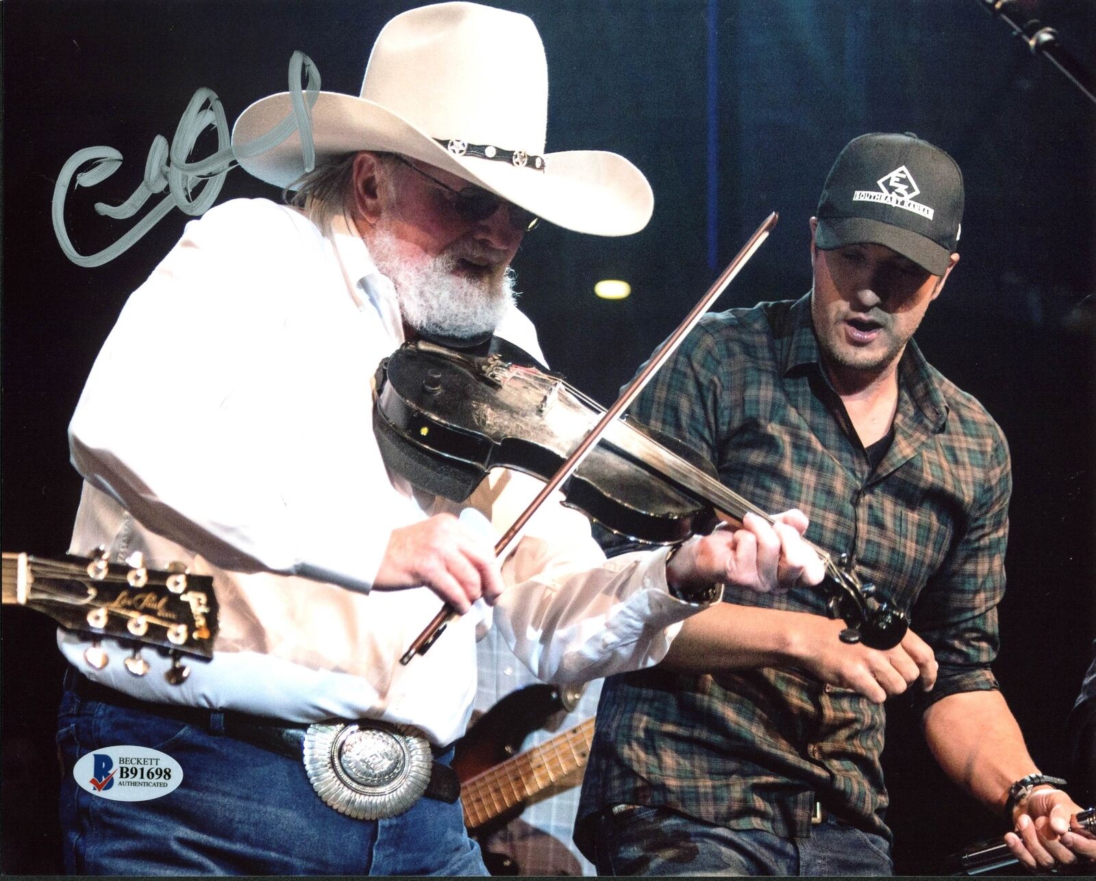 Charlie Daniels Country Musician Authentic Signed 8X10 Photo Poster painting BAS #B91698