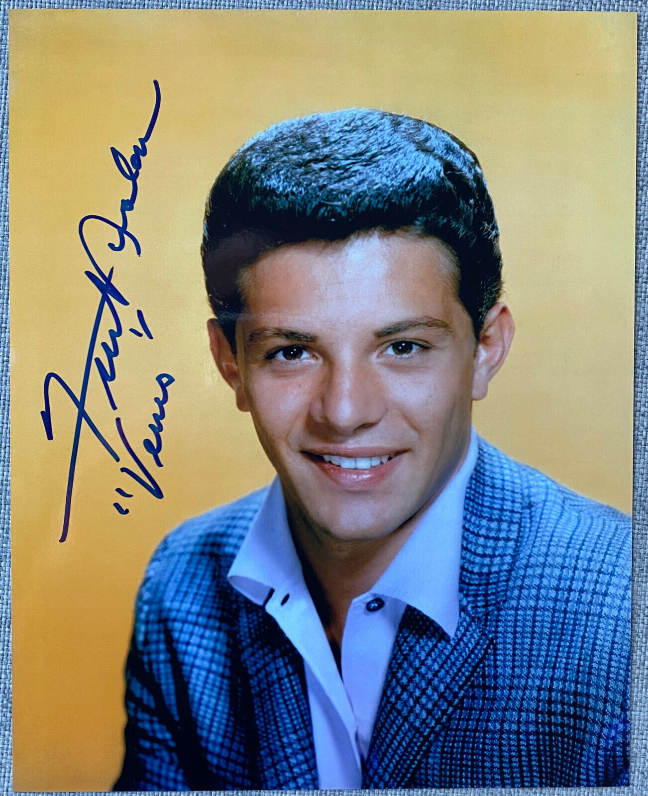 Frankie Avalon Signed In-Person 8x10 Color Photo Poster painting - Venus, Authentic