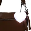 USB Rechargeable LED Touch Pendant &ndash; Light-Up Charm for Totes, Wallets & Night Use