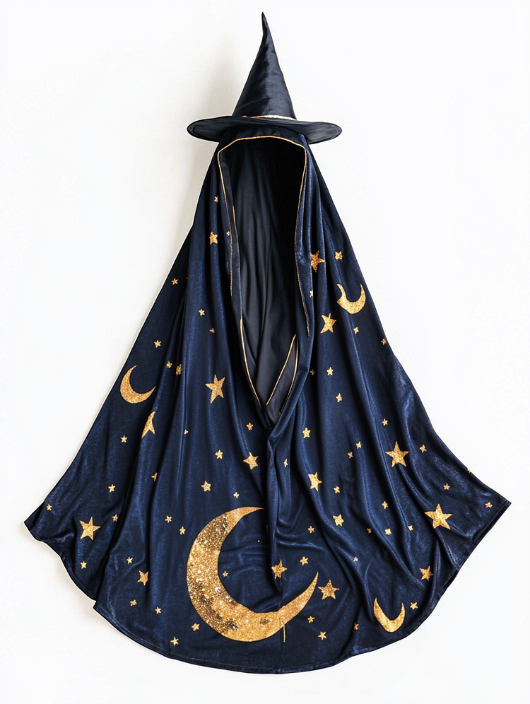 The moon and The stars long wizard cape 6ce4