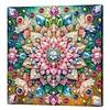 (Pre-Framed)Mandala-Special Shape Diamond Painting Kit(25x25cm)