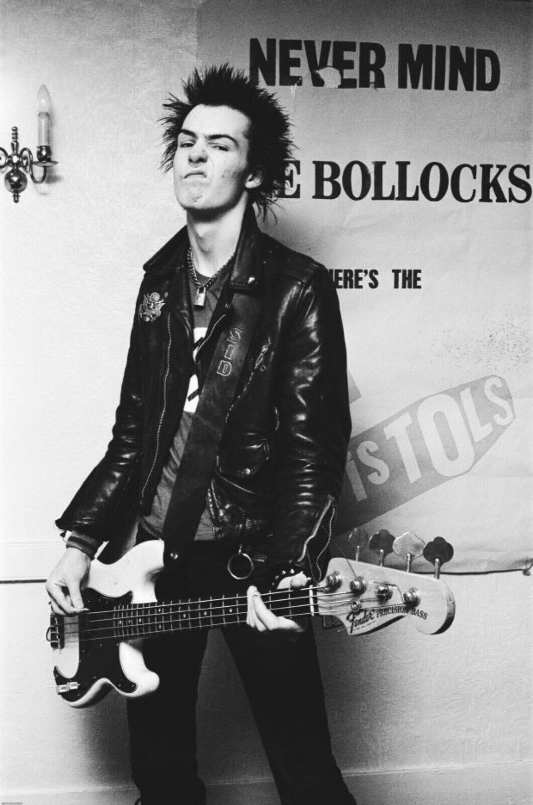 SID VICIOUS 8x10 Photo Poster painting - sex pistols! ????