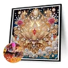 Lotus - speziell geformte Diamantmalerei - 30 * 30cm