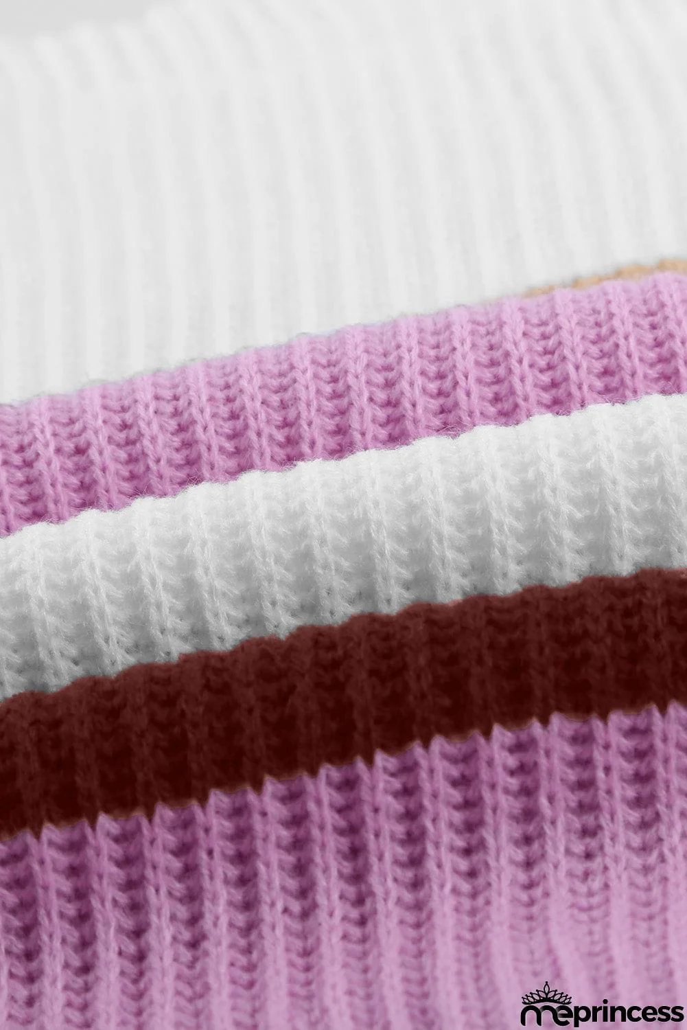 Color-lump Patchwork Sweater