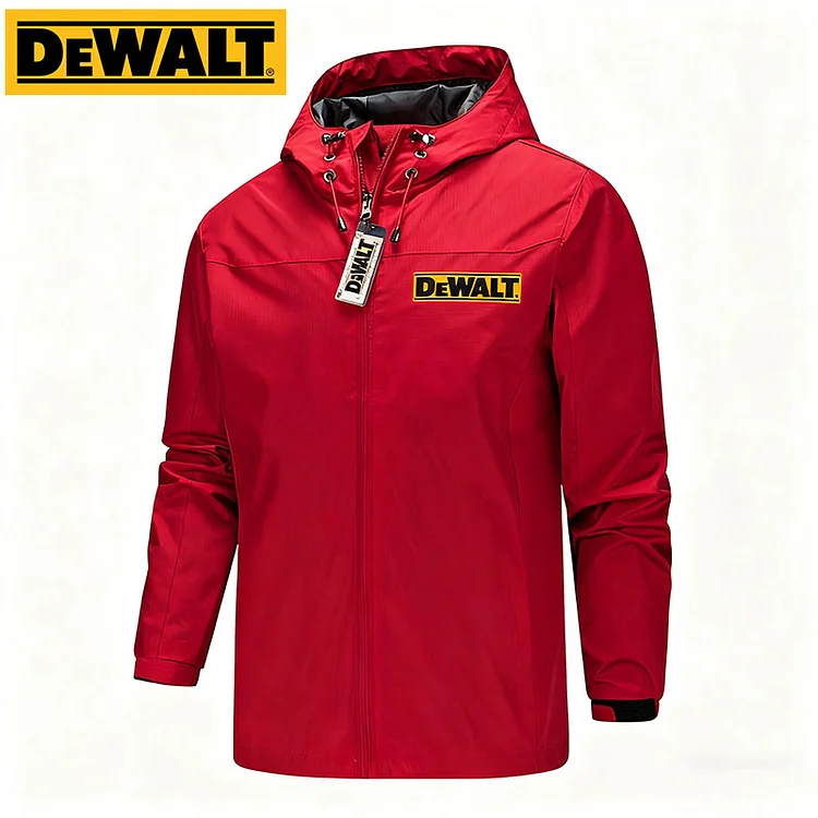 Męska kurtka wiatroszczelna, wodoodporna, jesienna Dewalt