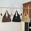 PU Leather Foldable Keychain Tote Bag Expandable Mini Storage Organizer Bag