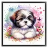 Cute Puppy-11CT Stamped Cross Stitch 40*40cm tapestrymarket