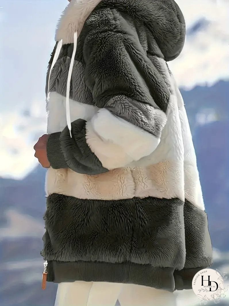 Trendy Tie-Dye Hooded Jacket