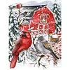 Diamond Painting-DIY Full Round Drill Christmas Cardinal