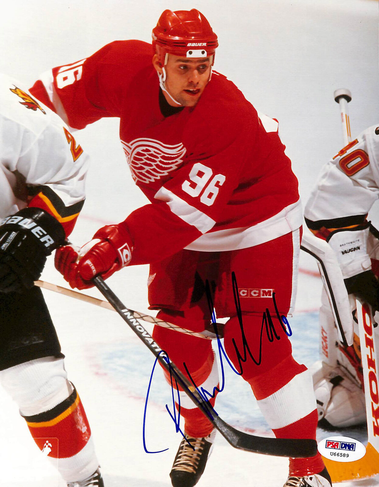 Red Wings Tomas Holmstrom Authentic Signed 8x10 Photo Poster painting Autographed PSA #U66589