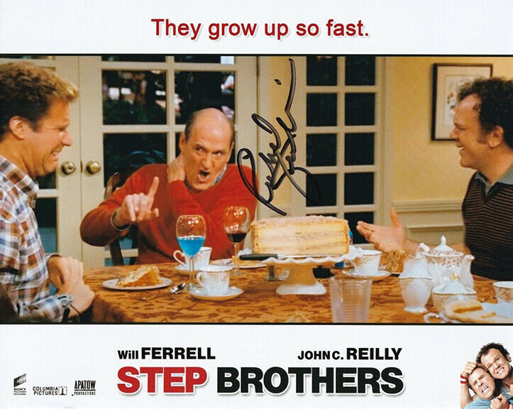 Richard Jenkins actor REAL hand SIGNED Step Brothers Photo Poster painting #2 COA Will Ferrell