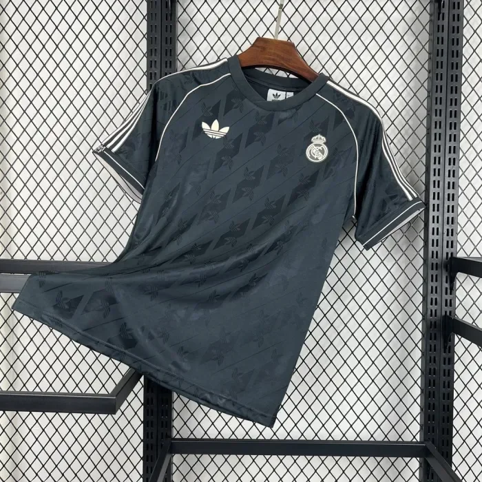 Real Madrid Black Jersey 24/25 Football Jersey Soccer Shirt