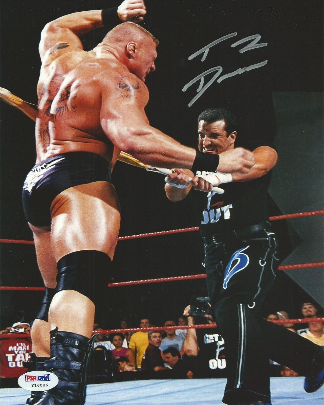 Tommy Dreamer Signed ECW 8x10 Photo Poster painting PSA/DNA COA WWE Auto Picture vs Brock Lesnar