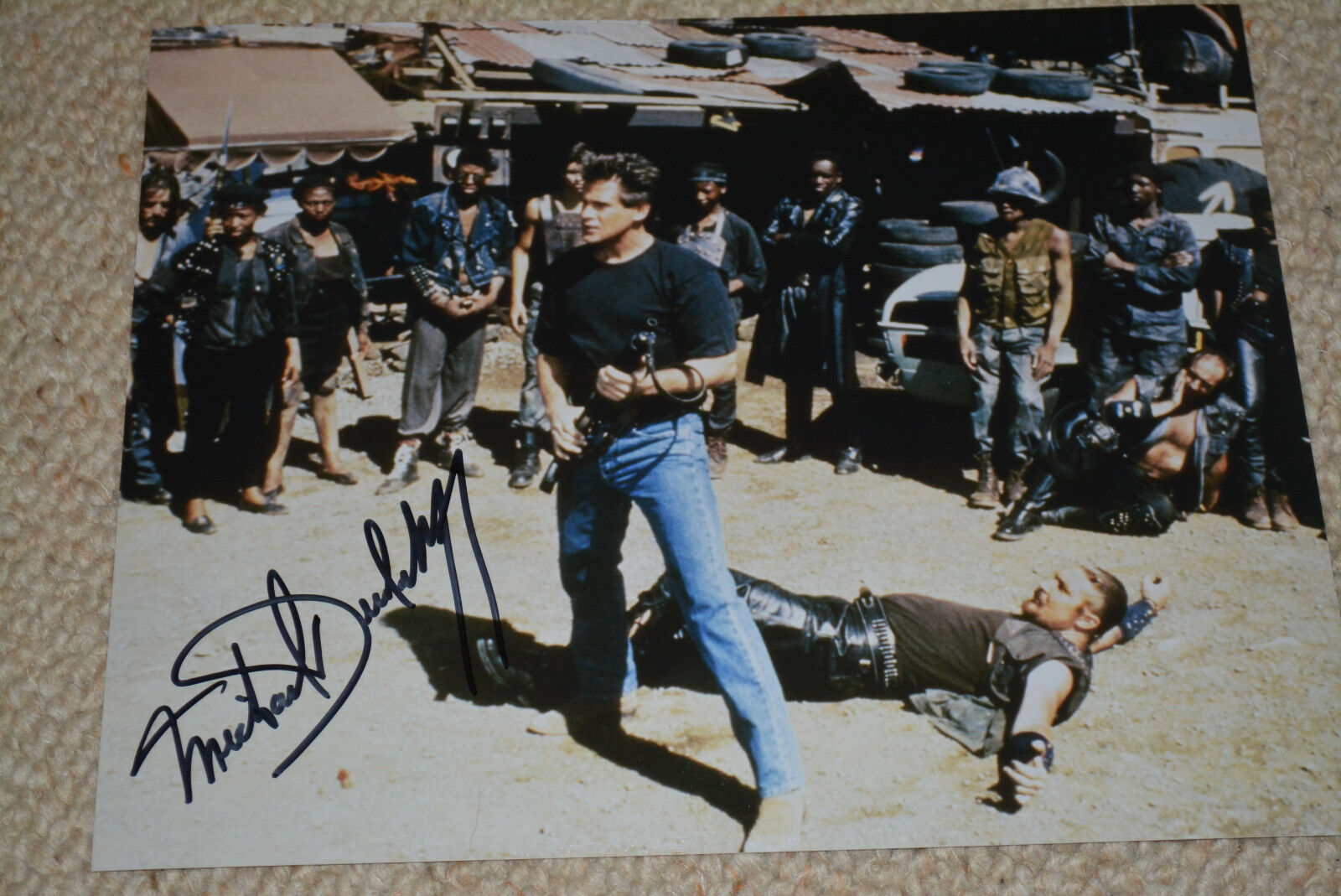 MICHAEL DUDIKOFF signed autograph In Person 8x10 ( 20x25 cm) AMERICAN FIGHTER