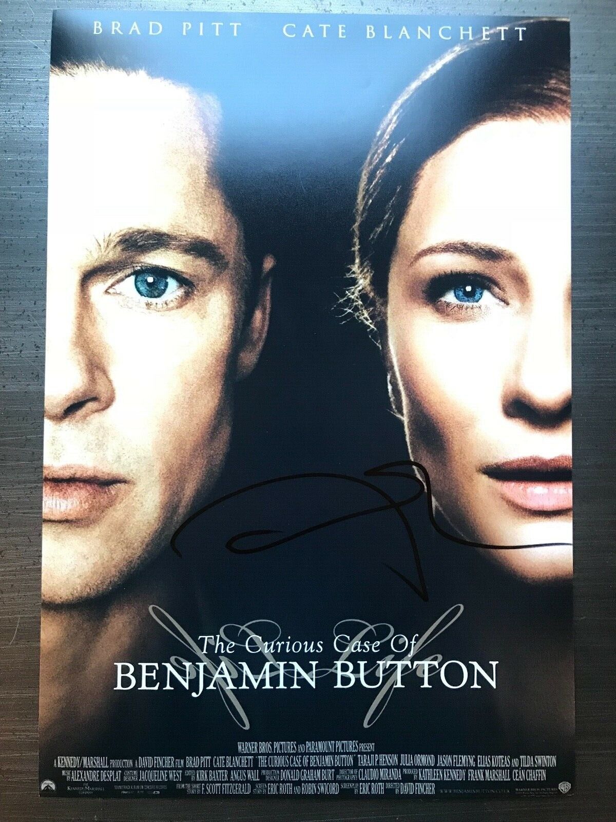 * DAVID FINCHER * signed 12x18 Photo Poster painting poster THE CURIOUS CASE OF BENJAMIN BUTTON