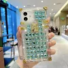 2023 Luxury Diamond Crystal Square Case For iPhone