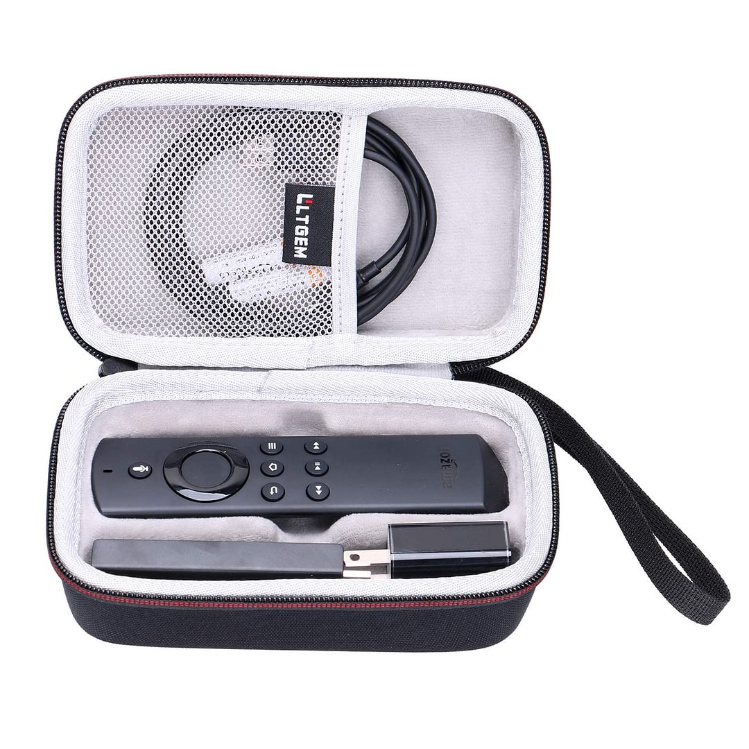 LTGEM EVA Hard Case for Fire TV Stick with Alexa Voice Remote | Streaming Media Player