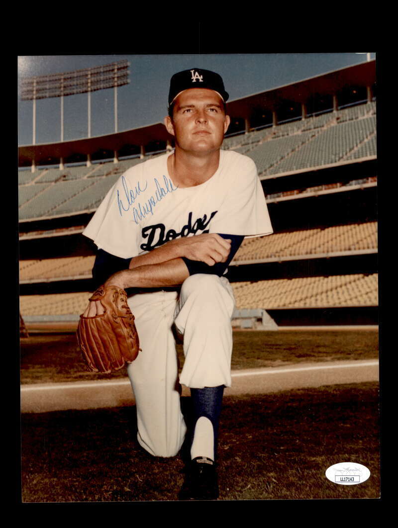 Don Drysdale JSA Coa Signed 8x10 Photo Poster painting Autograph