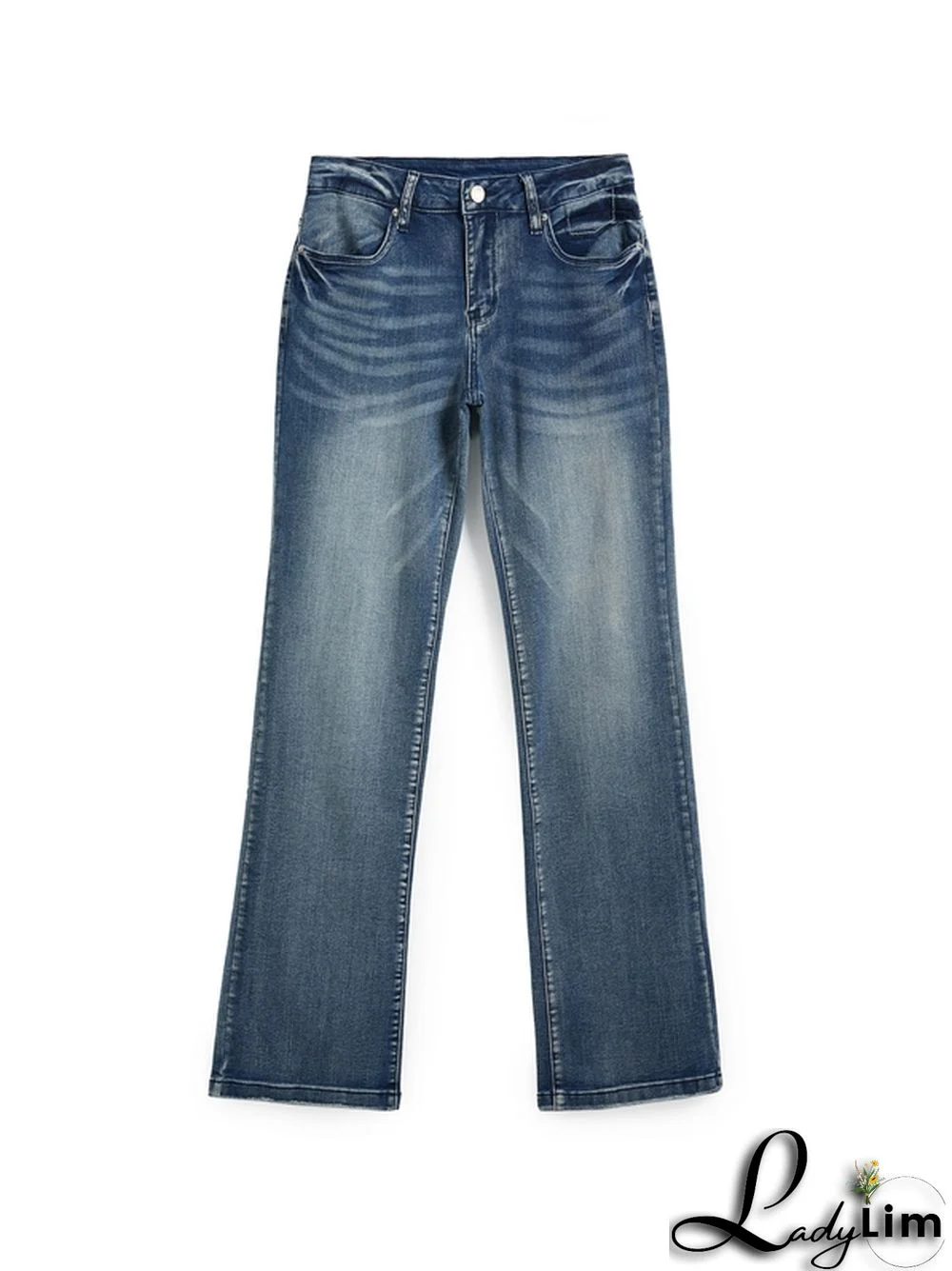 Vintage Denim Y2K Flare Leg Jeans