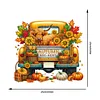 2Pcs citrouille voiture - 5d bricolage artisanat pendentif